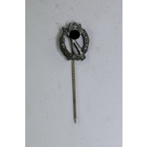  16 MM Miniatur Infanterie Sturmabzeichen in Silber (Zink)