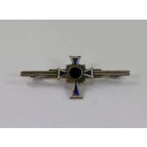 16 MM Miniatur Mutterkreuz in Silber auf Spange