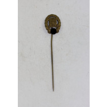 16  MM Miniatur Reichsportabzeichen in Bronze, Hst. Wernstein Jena