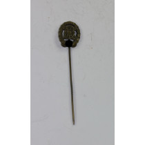 16  MM Miniatur Reichsportabzeichen in Bronze, Hst. Wernstein Jena