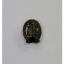 16 MM Miniatur  Reichssportabzeichen in Bronze, Hst. Hensler