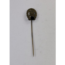  16 MM Miniatur Reichssportabzeichen in Bronze, Hst. Wernstein Jena