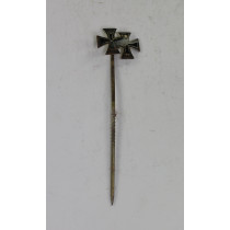  9 MM Miniatur Eisernes Kreuz 1. und 2. Klasse 1914, emailliert (!)