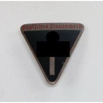  Abzeichen, Deutsches Frauenwerk Mitgliedsabzeichen, Hst. RZM M1/102 (Frank & Reif Stuttgart)