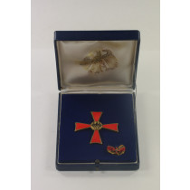BRD, Bundesverdienstkreuz Verdienstkreuz 1. Klasse, im Etui, C.E. Juncker