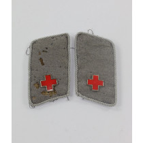  Deutsches Rotes Kreuz (DRK), Paar Kragenspiegel