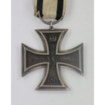  Eisernes Kreuz 2. Klasse 1870, Wagner & Sohn, Berlin, an Nichtkämpferband (!)