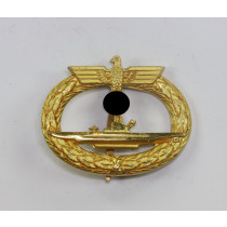  Frühes U-Bootskriegsabzeichen 1939, Hst. Schwerin Berlin68 (Typ 1.1)