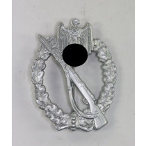  Infanterie-Sturmabzeichen in Silber, Wilhelm Deumer, Lüdenscheid (Oval Crimp)