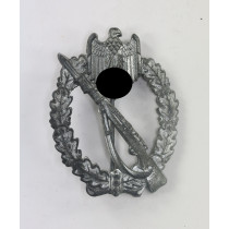  Infanterie Sturmabzeichen in Silber, E. F. Wiedmann, Frankfurt a.M.