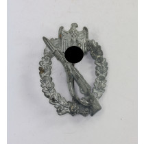  Infanterie Sturmabzeichen in Silber, Hst. ÜÜ (Ferdinand Wiedmann Frankfurt a.M.)