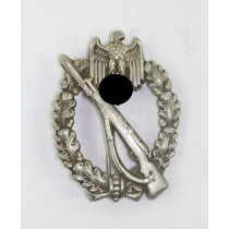  Infanterie Sturmabzeichen in Silber, Juncker, Neusilber "Porsche"