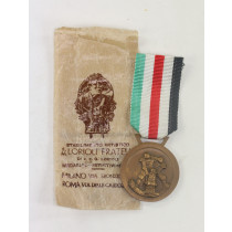  Italienisch-Deutsche Feldzugsmedaille für Afrika, in Verleihungstüte