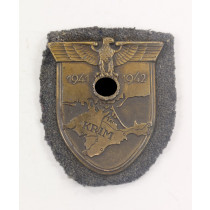  Krimschild auf Luftwaffenstoff, Typ 3.10