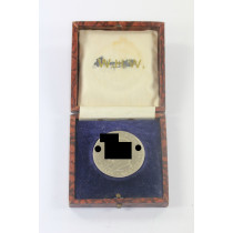  Medaille, "Hitlers Dank Gau Halle - Merseburg", im Etui