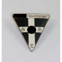  Nationalsozialistische Frauenschaft (NSF) Mitgliedsabzeichen (groß), RZM 46 (Alfred Stubbe, Berlin)