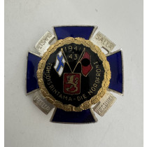  Nordfrontkreuz, 1941 - 43 (schwarz), Pohjoisrintama - Die Nortfront - Petsamo - Salls - Uhtua - Kiestinki