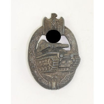  Panzerkampfabzeichen in Bronze, Hst. A.S. (Adolf Scholze, Gablonz)