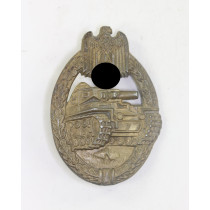  Panzerkampfabzeichen in Bronze, Hst. ÜÜ (E.F. Wiedmann, Frankfurt a.M.)