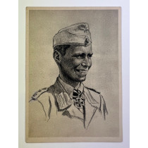 Propagandapostkarte, Ritterkreuzträger des Heeres Winrich Behr