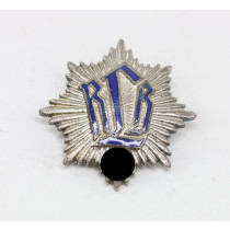  Reichsluftschutzbund (RLB), Mitgliedsabzeichen 1. Form, Hst. Enders Oberahmergau