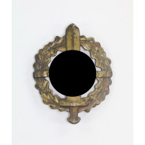 SA Wehrabzeichen in Bronze, Hst. Fechler Bernsbach/SA. - Eigentum Obersten S.A. Führung