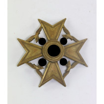 Spanienkreuz in Bronze, Godet & Co., Berlin, einteilig