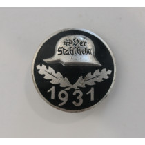  Stahlhelmbund, Eintrittsabzeichen 1931, Hst. STH A (Alpaka)