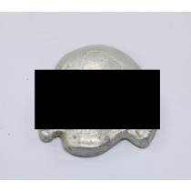  Waffen SS, Totenkopf für die Schirmmütze, Hst, RZM 499/41 (Zimmermann, Pforzheim)