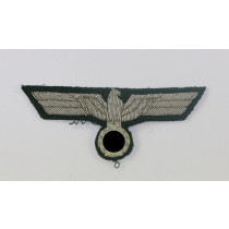  Wehrmacht Heer, Brustadler für Offiziere (handgestickt)