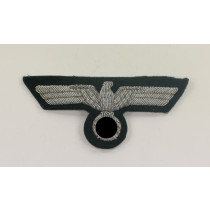  Wehrmacht Heer, Brustadler für Offiziere (handgestickt)