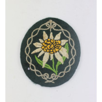  Wehrmacht Heer, Edelweiss Ärmelabzeichen Gebirgsjäger