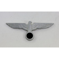  Wehrmacht Heer, Mützenadler für die Schirmmütze, Hst. A, Aluminium