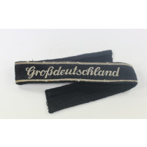  Wehrmacht Heer, Ärmelband Großdeutschland für Mannschaften und Unteroffiziere (Schreibschrift)
