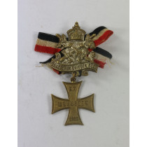 Abzeichen, Deutscher Krieger Bund K.V. Meschede 1868