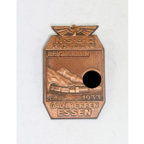Abzeichen, NSBA Fachgruppe Reichsbahn Gautreffen essen 17.9.1933