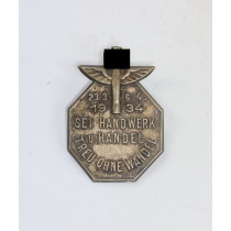 Abzeichen, Sei Handwerk u. Handel Treu ohne Wandel 23.3. - 6.4.1934