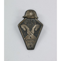 Abzeichen, Stahlhelmbund - Treffabzeichen 14. R.F.S.T. Hannover 1933 (Reichsfrontsoldatentag)