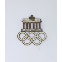 Abzeichen, XI. Olympiade Berlin 1936, Hst. W. Redo Saarlautern