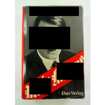 Adolf Hitler, Mein Kampf Volksausgabe 1940, mit Schutzumschlag (!)