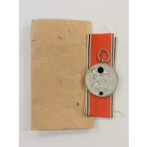 Anschlußmedaille Österreich, in Verleihungstüte Förster & Barth Pforzheim
