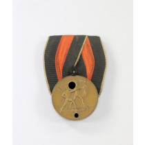  Anschlußmedaille Sudetenland (1. Oktober 1938), an Einzelspange