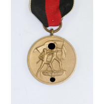 Anschlußmedaille Sudetenland (1. Oktober 1938), Ein Volk ein Reich ein Führer