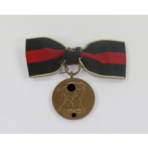 Anschlußmedaille Sudetenland, an Schleife