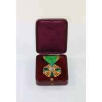 Baden, Orden vom Zähringer Löwen Ritterkreuz 1. Klasse (Gold), im Etui