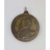 Bayern, Medaille zur 25-jährigen Erinnerungsfeier der "Neuner" , Würzburg 3.-5. August 1895
