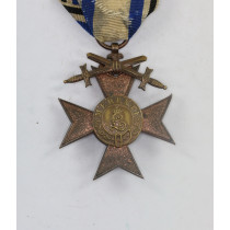  Bayern, Militär Verdienstkreuz 3. Klasse mit Schwertern - Merenti 1866