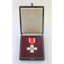 BRD, Rotkreuz Ehrenzeichen 2. Klasse (Silber), im Etui - Für Verdienst um das Deutsche Rote Kreuz