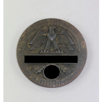 Bronze Medaille Reichsnährstand Blud und Boden, Reichsprüfung 1938 für Milch und Milcherzeugnisse - Frischbutter