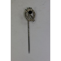 16 MM Miniatur Infanterie Sturmabzeichen in Silber, Cupal (!)